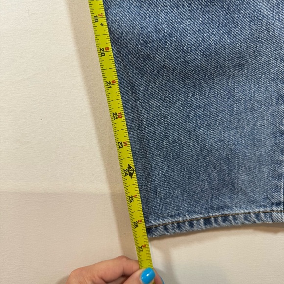 COS Slim Fit Low Rise Cropped Jeans Women’s Size 26 Blue Cotton Denim - Picture 11 of 12
